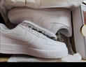耐克（NIKE）空军一号男鞋 低帮纯白AF1空军一号AIR FORCE1 经典运动休闲鞋 CW2288-111 42.5 实拍图