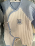贝瑞加（Babyprints）宝宝秋冬连体衣婴儿加厚保暖内衣可爱爬服护肚夹棉衣服 蓝66 实拍图