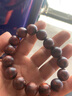 海南黄花梨男士佛珠手串2.0鬼脸鬼眼瘿瘤纹油梨老料手链20mm 老料18mm13颗送礼品盒手套 实拍图