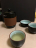 古石尊 旅行茶具套装 便携包式茶壶户外车载旅游茶杯 快客杯一壶二杯三杯带茶叶罐 圆乐快客    一壶三杯+包 实拍图