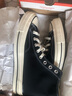 匡威（Converse）秋冬季鞋女鞋1970sAllStar情侣鞋三星标休闲鞋板鞋帆布鞋162050C 162050C 1970S黑色高帮/主推款 36 实拍图