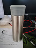 膳魔师（THERMOS） 保温杯男女不锈钢商务办公滤网泡茶水杯子TCMK-500/350团购定制 TCMK-500 金色 470ml 实拍图