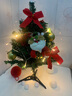 多美忆圣诞树套餐圣诞节装饰品45cm客桌面家用办公室圣诞节氛围布置 实拍图