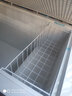 雪花铜管冰柜商用大容量家用冷冻冷藏两用卧式单温双温冷冻小型冰箱大冰柜 雅白色BD/BC【铜管+一级能效】 165L 实拍图