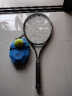 英辉（INVUI）网球拍初学者训练拍网球回弹训练器带线网球，手胶，拍包，黑色 实拍图