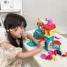 企驭儿童过家家玩具女孩子彩泥冰淇淋机手工DIY橡皮泥模具生日礼物 84件【桌布+围裙+收纳袋】36彩泥 实拍图