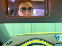 帕森（PARZIN ）偏光太阳镜型男经典蛤蟆镜安全驾驶墨镜8131A枪框渐灰片 实拍图