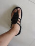 郁克（YUKE）凉鞋男夏季凉拖鞋沙滩鞋街头编织带潮鞋两穿休闲百搭个性青年鞋  L222黑色【选大一码】 41 实拍图