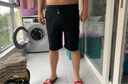 凡品丹尼（FANPINDANNI）冰丝牛仔短裤男夏季薄款休闲中裤沙滩裤百搭宽松男士外穿五分裤潮 卡其色 3XL 实拍图