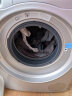 西门子（SIEMENS）10公斤全自动滚筒洗衣机家用大容量 超氧空气洗 除螨除菌 家居互联（银色） WG54C3B8HW 实拍图