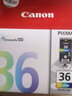 佳能原装佳能35/36（Canon）墨盒 适用于 iP100 ip110 TR150便携式打印墨盒 佳能PGI-35BK黑色墨盒（约191页） 实拍图