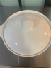 斯凯绨（Sky Top）陶瓷带盖汤盆骨瓷大汤碗多人大容量纯白家用酒店餐具9英寸品锅 实拍图