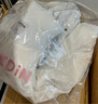 乐町新品甜美云朵羽绒服冬季新款连帽短款羽绒女宽松设计感小个子 浅蓝（现货） S 实拍图
