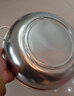 宏利 不锈钢漏盆家用厨房齐全滤水淘米篮加厚洗菜篮厨房沥水篮漏筛水果篮收纳篮 31.5cm口径双耳沥水篮 实拍图