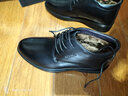 奥康棉鞋男皮鞋冬季新款牛皮保暖鞋高帮商务正装加绒加厚爸爸鞋 黑色 39 实拍图