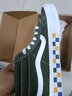 VANS范斯官方 Sk8-Mid Reissue薄荷曼波绿彩色棋盘格印花情侣板鞋 墨绿色 40 实拍图