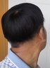 soul special假发男 真发假发片 补发块 男士补发真发头顶补发片隐形补发块 高级手工毛坯款 14*19 可修剪 自然黑 实拍图