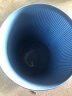齐心（COMIX）直径22cm易擦洗圆形清洁桶/纸篓/垃圾桶蓝色 办公文具L203 实拍图