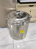 莲梅不锈钢商用保温桶大容量奶茶开水桶保冷摆摊桶汤桶豆浆米饭冰粉桶 15L无水龙头【装水16斤】三层特厚 8L 实拍图