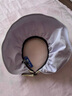 蕉下贝壳帽运户外动空顶太阳帽子遮阳帽防晒帽女防紫外线沙滩骑车夏季 高岭白 实拍图