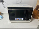 美的（Midea） 微蒸烤炸一体机 304不锈钢内胆 空气炸蒸烤箱电烤箱 家用变频微波炉 G21寻味系列 杏色 实拍图
