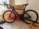 萨瓦SAVAEX-7铝合金公路车R4700油压碟刹一体弯把变速自行车竞速赛车 黑焰红【R4700-纯油碟-20速】 49【建议165cm-175cm】 实拍图