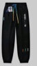 NASA BASE官方男装潮牌联名休闲裤男女款束脚小脚青少年弹力大码宇航员裤子 JYF-G63宇航员-黑色(春秋款) XL（150-170斤） 实拍图