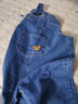 童校生婴儿牛仔裤宝宝背带裤女童春秋新品儿童男童童装小童裤子 蓝色 110 实拍图
