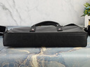 Cohnim kevin奢侈品男士公文包手提电脑文件单肩斜跨包送男友老公生日礼物实用 【百搭精英商务范】c01845黑色 【顺丰发货】 13英寸 实拍图