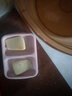 茶花（CHAHUA）塑料旅行肥皂盒洗衣皂盒香皂双层沥水卫生肥皂盒架 连体双格【随机色】 2个装 实拍图