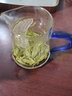 肖字和德茶具耐热玻璃公道杯茶海分茶器杯功夫茶具茶道配件加厚大号带过滤 蓝把-月牙绿茶公道杯 实拍图
