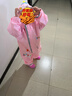牧萌儿童雨衣男童连体套装防水全身幼儿园女孩小童 樱花独角兽 XL 实拍图