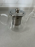 瓷牌茗茶具（cipaiming teaset） 透明玻璃茶具整套套装家用功夫茶壶茶杯会客泡茶器 透明八骏壶4玉兰杯+小四方盘 实拍图