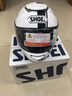 SHOEI头盔gt-air2代日本原装进口防雾摩托车头盔全盔双镜片男女 UBIQUITY  TC-9(配原厂防雾贴） M(适合54-57头围） 实拍图
