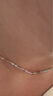 若华（RUOHUA）瑰丽 2-2.5mm40cm彩色迷你小碧玺项链女18K彩宝锁骨链小众礼物 实拍图