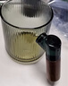 叁旬闲拾玻璃泡茶杯带盖过滤水杯男女大容量耐热办公茶水分离茶道杯 闲拾玻璃杯【胡桃木_带杯垫】 实拍图