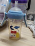 小土豆（potato）方形吸管奶瓶婴儿奶瓶ppsu断奶3岁宝宝喝水儿童水杯吸管杯奶瓶 天青蓝（自带奶嘴） 实拍图