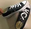匡威（Converse）经典款All Star男女鞋情侣运动鞋高帮帆布鞋休闲鞋复古板鞋101010 101010 黑色【Jennie同款】 41 实拍图