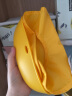 奥秀（OXO）宝宝硅胶围兜儿童围嘴饭兜柔软防水油便携 黄 实拍图