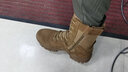 金猴作战靴登山鞋【星星款 厂发】 男沙漠靴【碳板防穿刺】头层牛皮 男女通用款 皮鞋尺码 44 270码 实拍图