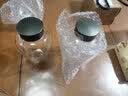 极简造物 玻璃茶叶罐双层铝合金带盖子密封罐家用透明大号存茶罐储存绿茶普洱红茶收纳功夫茶仓便携小号罐子 大号1000ML 实拍图
