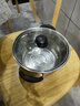 兴顺谦 汤锅炖汤锅不锈钢加厚蒸锅家用煮粥辅食奶锅火锅电磁炉燃气灶 实拍图