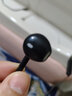 德希迪有线蓝牙耳机 挂脖式运动耳机跑步颈挂入耳式耳塞适用苹果华为安卓手机通话吃鸡游戏K歌耳麦低音炮 黑色 实拍图