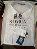 罗蒙（ROMON）长袖衬衫男商务休闲条纹衬衣男士职业正装外套男装RCS2K08-1544 实拍图