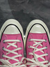 匡威（Converse）官方 All Star男女经典帆布鞋芭比元气粉粉色171264C 171264C 36.5 实拍图
