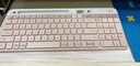 罗技（Logitech）K580无线蓝牙超薄静音键盘 办公键盘笔记本电脑手机Mac平板ipad键盘双模外接键盘薄膜 便携多屏 粉色-办公套装【K580+M650-M】 实拍图