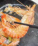 鲜拔头筹 黑虎虾 超大号活冻 大号斑节虾草虾虾类大虾越南老虎虾对虾 【16-20只/盒】 2斤(净重)  超大号 实拍图