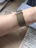 华为（HUAWEI）手表watch gt3运动智能健康手表女款蓝牙通话血氧体温心率健康监测仪AX21A 42mm雅致款(浅金色米兰尼斯表带) 实拍图