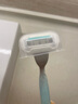 吉列（Gillette）维纳斯剃毛刀女士专用美肤手动除毛刀刮毛刀 芦荟刀4刀头1刀架 实拍图