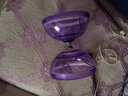 龙动力 儿童学生成人老人初学者空竹专卖悠悠铃轴承扯铃 透明 紫色 3轴承（012） 实拍图